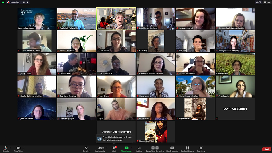 SKAIDS2021.  Abell Institute fellows engage in the virtual SKAIDS- June 2021